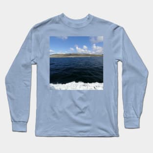 beautiful open sea (sea, ocean, animal and octopus) Long Sleeve T-Shirt